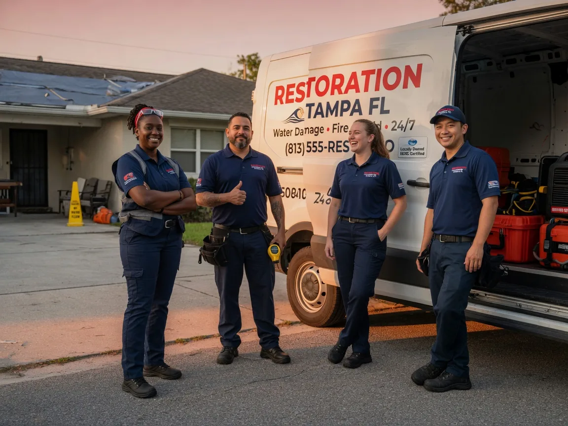 Water Damage Restoration company in Kingsland, GA